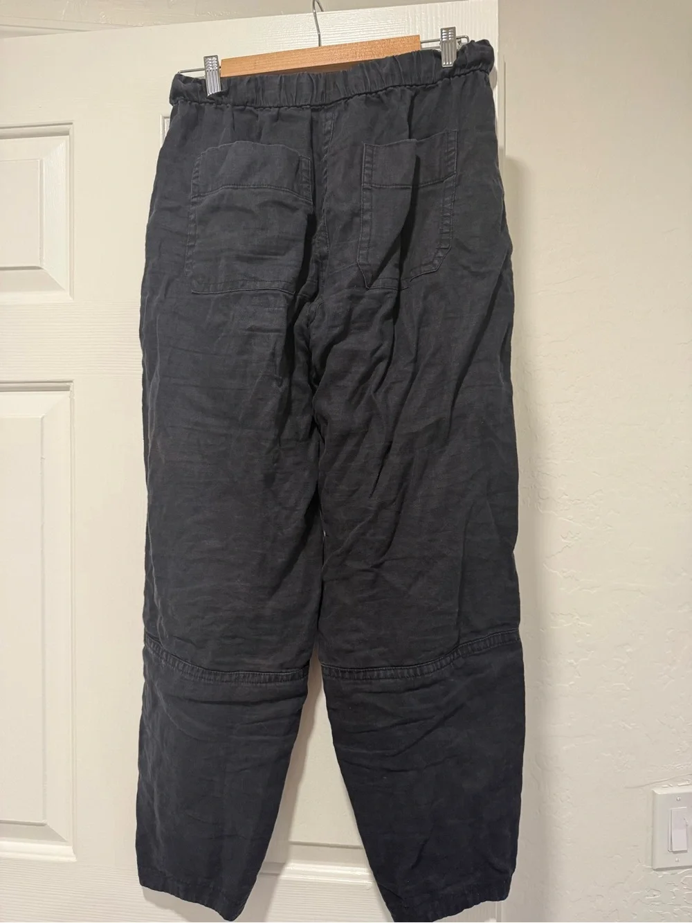 Everlane Pull - On Barrel Linen Pant